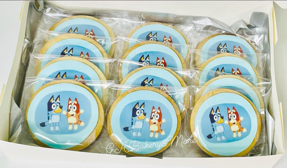 Decorated cookies